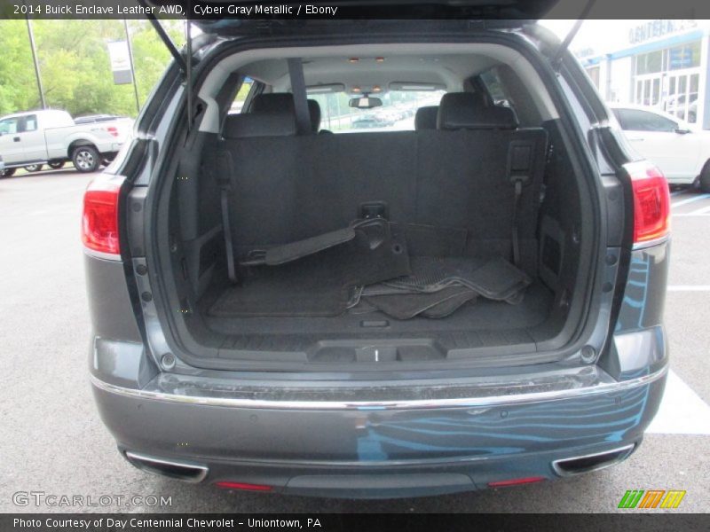 Cyber Gray Metallic / Ebony 2014 Buick Enclave Leather AWD