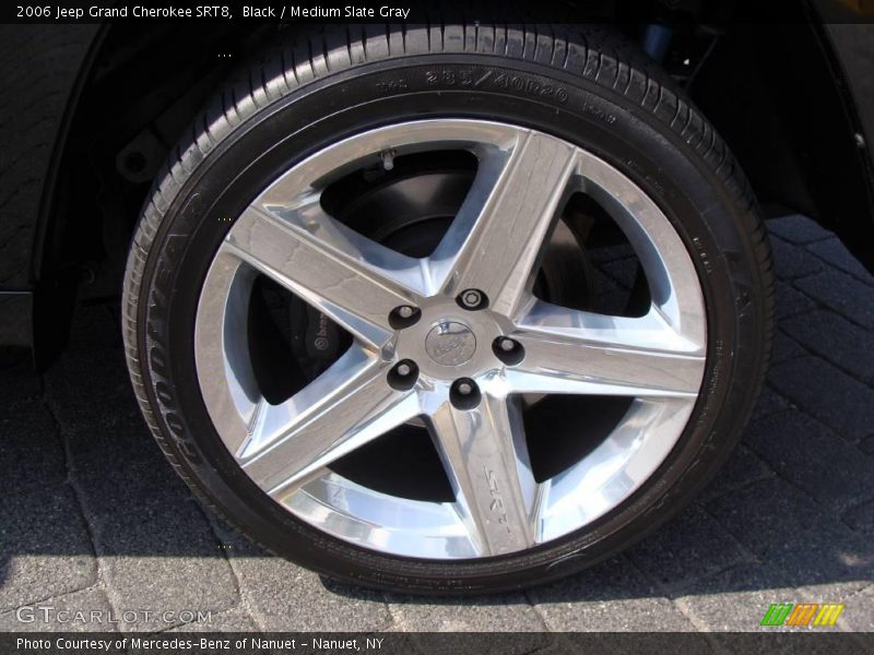 Black / Medium Slate Gray 2006 Jeep Grand Cherokee SRT8