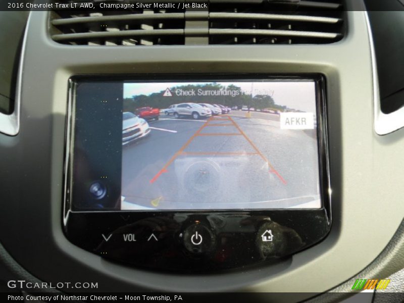 Champagne Silver Metallic / Jet Black 2016 Chevrolet Trax LT AWD