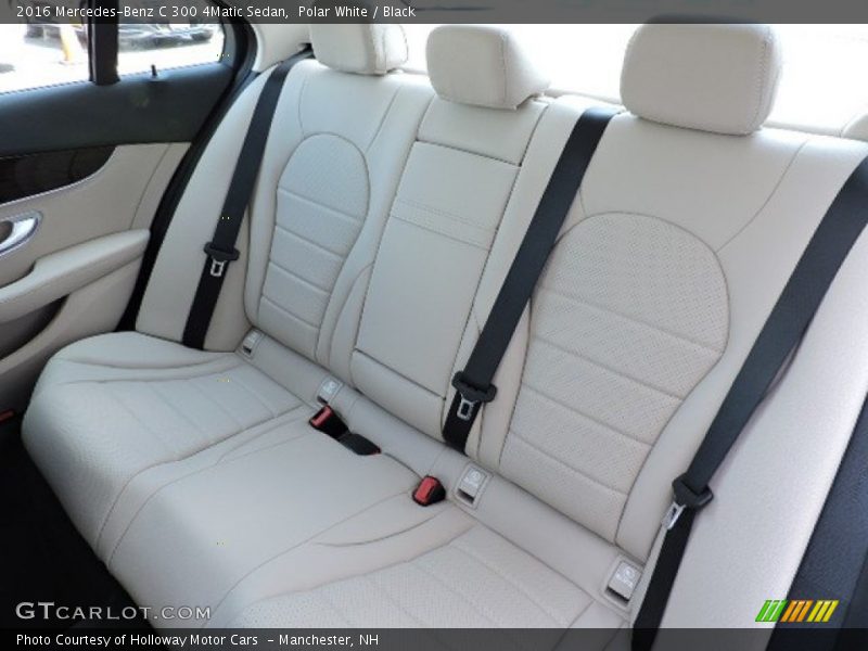 Rear Seat of 2016 C 300 4Matic Sedan