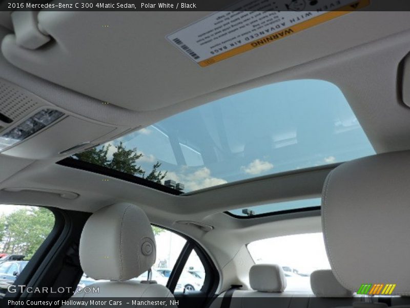 Sunroof of 2016 C 300 4Matic Sedan