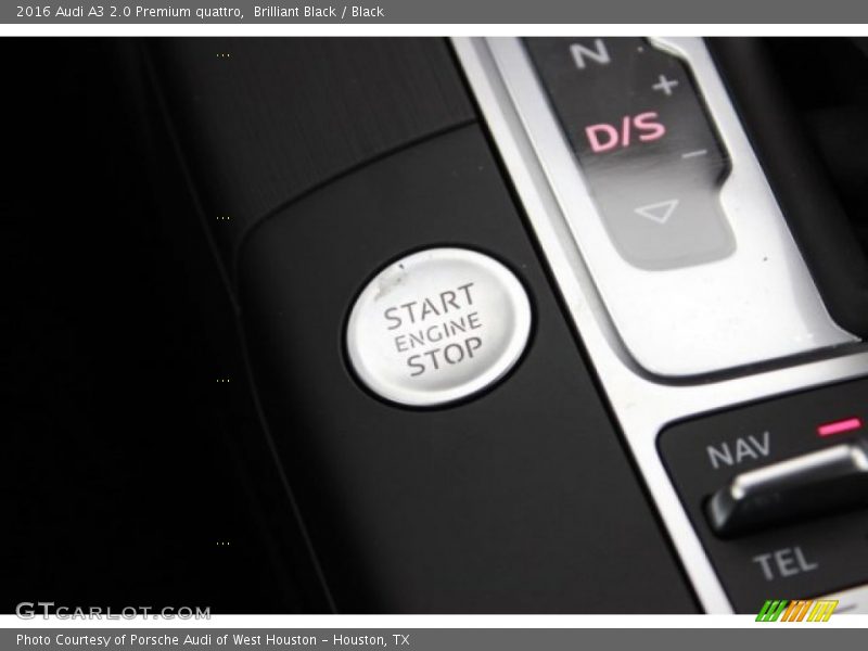 Brilliant Black / Black 2016 Audi A3 2.0 Premium quattro