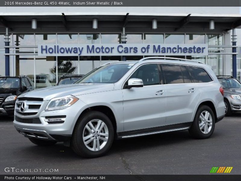 Iridium Silver Metallic / Black 2016 Mercedes-Benz GL 450 4Matic