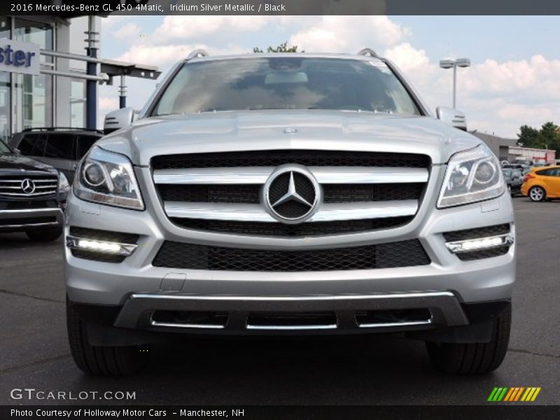 Iridium Silver Metallic / Black 2016 Mercedes-Benz GL 450 4Matic