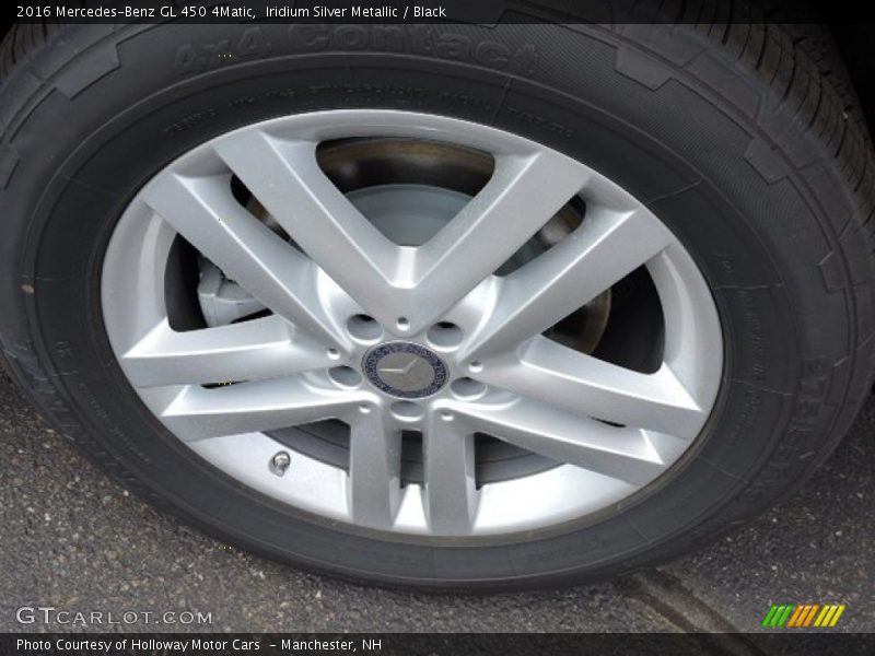 Iridium Silver Metallic / Black 2016 Mercedes-Benz GL 450 4Matic