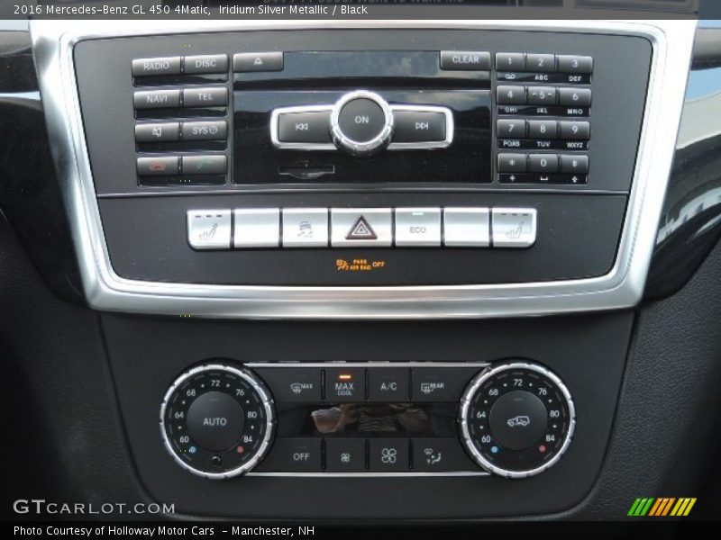 Iridium Silver Metallic / Black 2016 Mercedes-Benz GL 450 4Matic