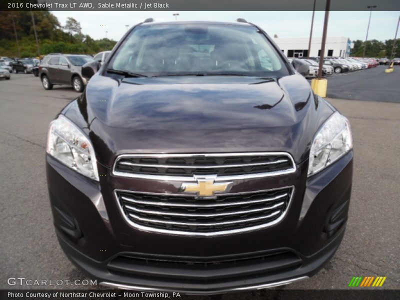 Sable Metallic / Jet Black 2016 Chevrolet Trax LT AWD