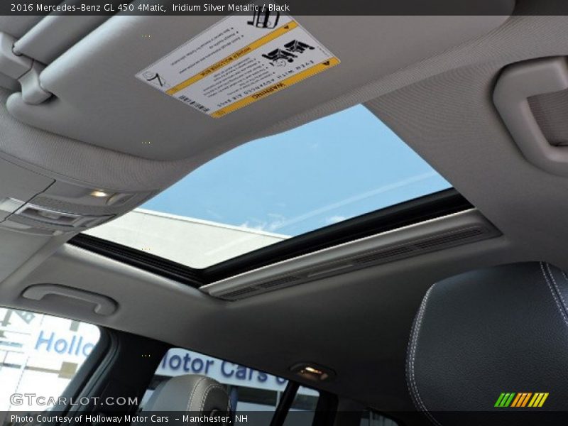 Iridium Silver Metallic / Black 2016 Mercedes-Benz GL 450 4Matic