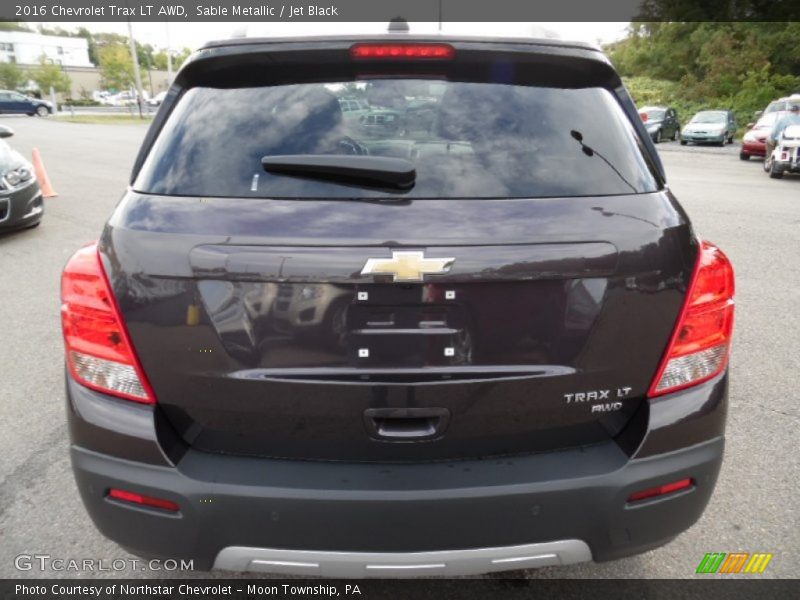 Sable Metallic / Jet Black 2016 Chevrolet Trax LT AWD