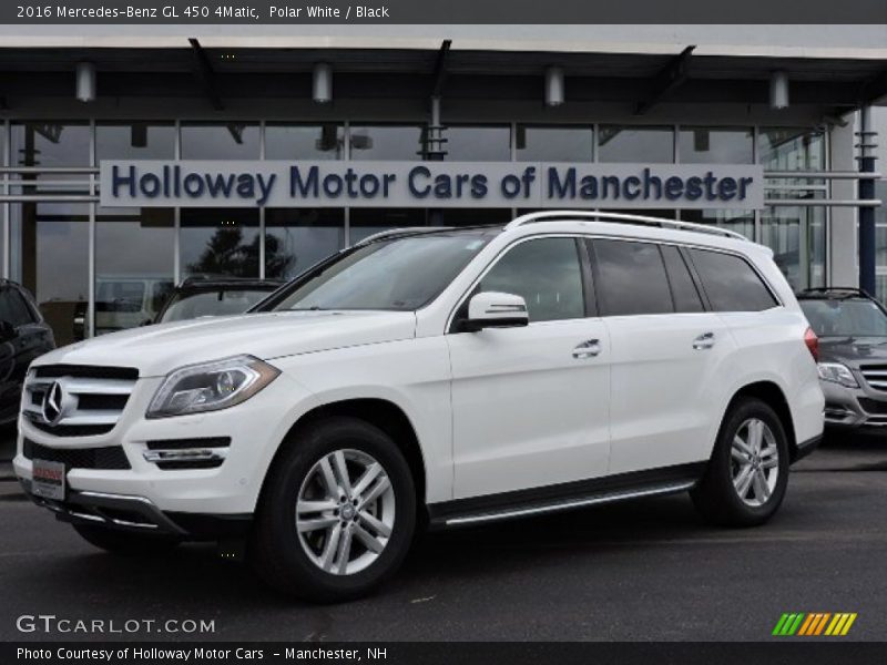 Polar White / Black 2016 Mercedes-Benz GL 450 4Matic