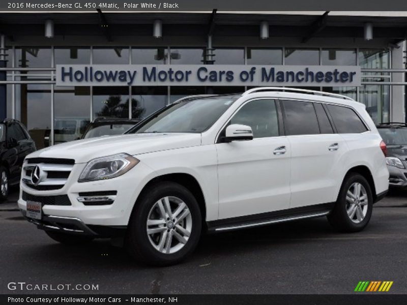 Polar White / Black 2016 Mercedes-Benz GL 450 4Matic