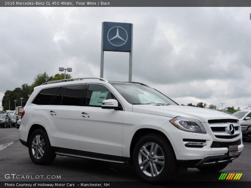 Polar White / Black 2016 Mercedes-Benz GL 450 4Matic