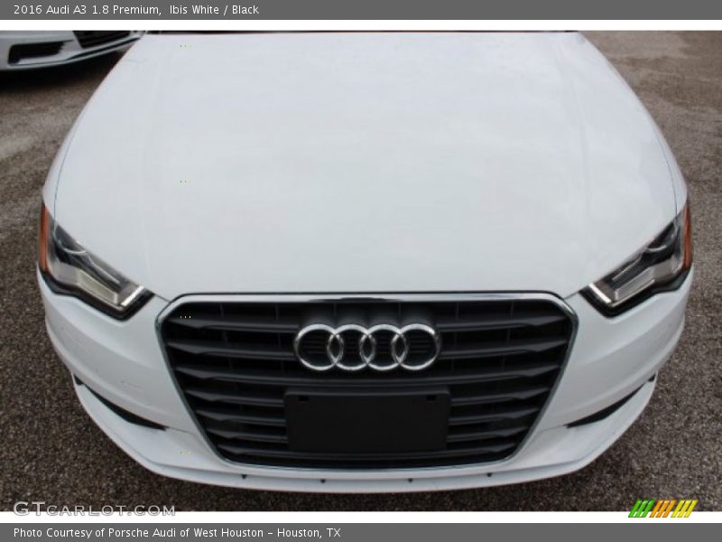 Ibis White / Black 2016 Audi A3 1.8 Premium