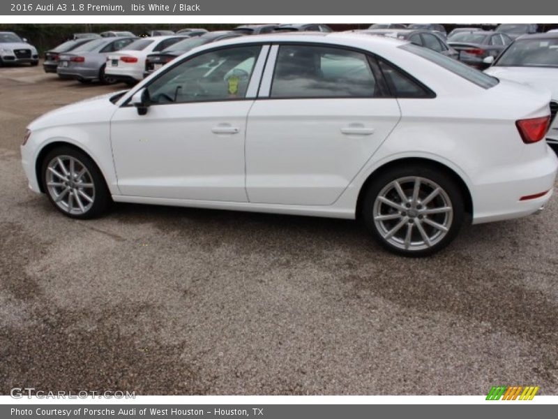 Ibis White / Black 2016 Audi A3 1.8 Premium