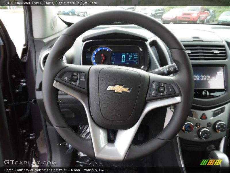 Sable Metallic / Jet Black 2016 Chevrolet Trax LT AWD