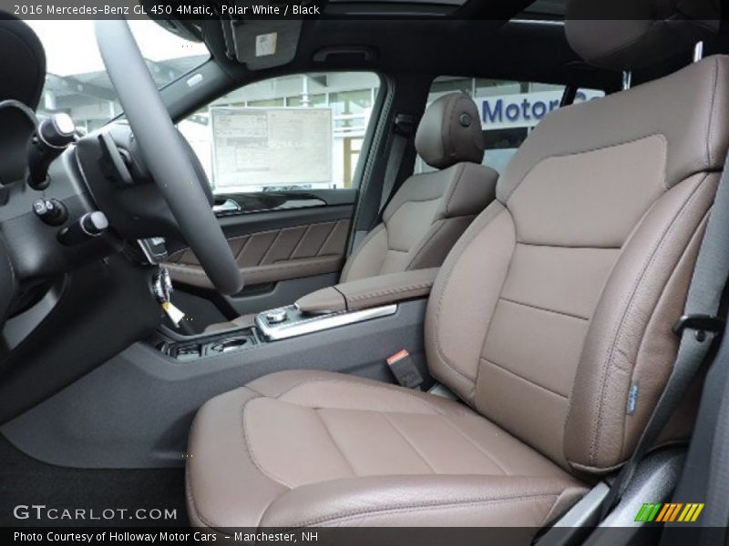 Front Seat of 2016 GL 450 4Matic