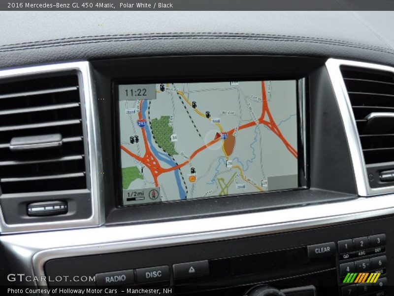 Navigation of 2016 GL 450 4Matic