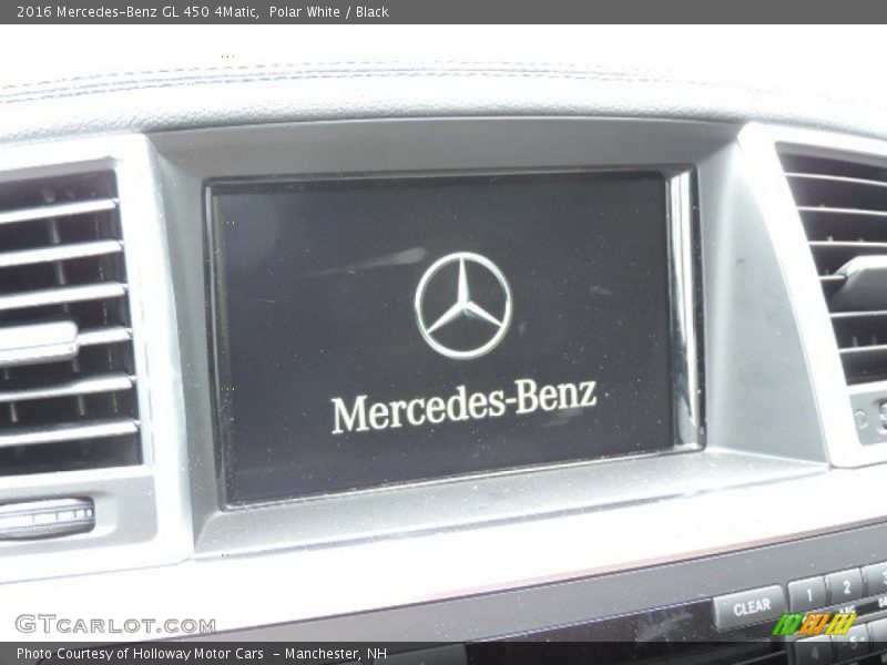 Polar White / Black 2016 Mercedes-Benz GL 450 4Matic