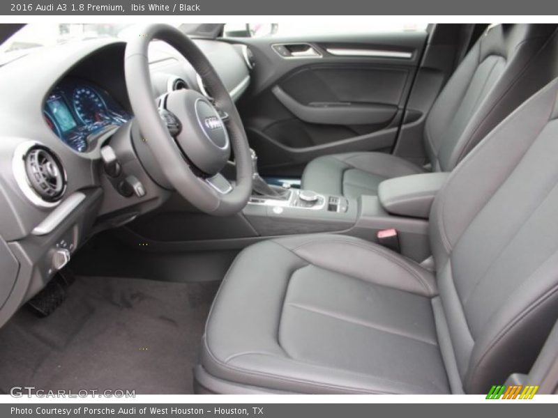 Ibis White / Black 2016 Audi A3 1.8 Premium