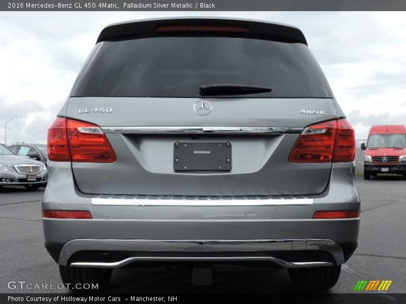 Palladium Silver Metallic / Black 2016 Mercedes-Benz GL 450 4Matic