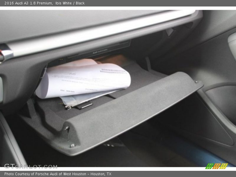 Ibis White / Black 2016 Audi A3 1.8 Premium