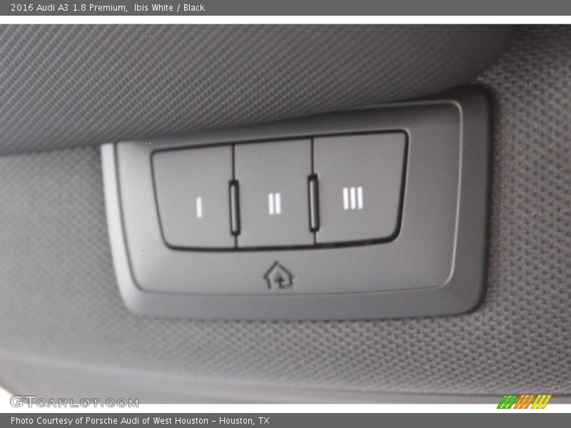 Ibis White / Black 2016 Audi A3 1.8 Premium