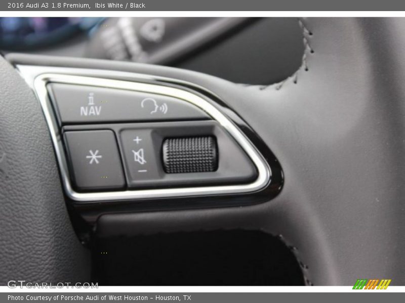 Ibis White / Black 2016 Audi A3 1.8 Premium