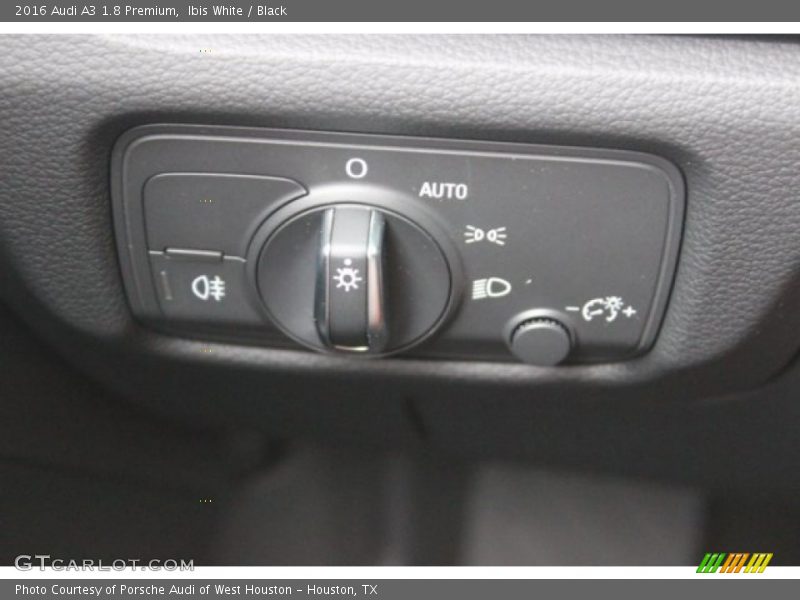 Ibis White / Black 2016 Audi A3 1.8 Premium