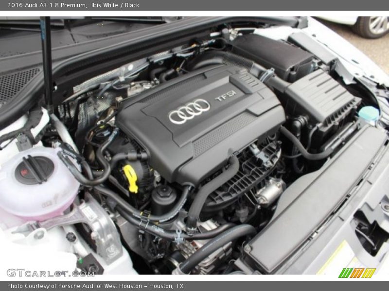 Ibis White / Black 2016 Audi A3 1.8 Premium