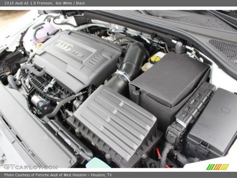 Ibis White / Black 2016 Audi A3 1.8 Premium