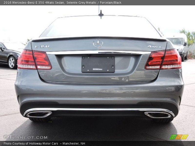 Selenite Grey Metallic / Porcelain/Black 2016 Mercedes-Benz E 350 4Matic Sedan