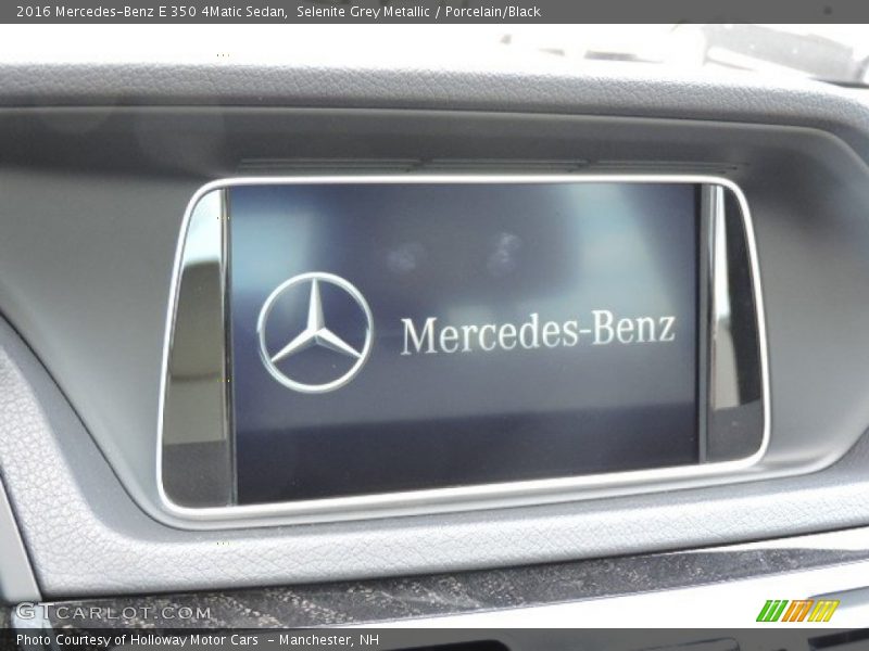 Selenite Grey Metallic / Porcelain/Black 2016 Mercedes-Benz E 350 4Matic Sedan