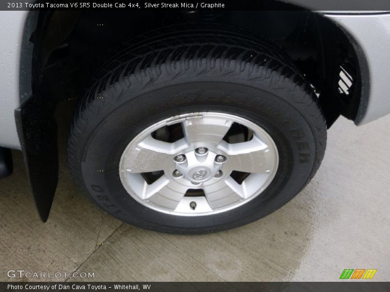 Silver Streak Mica / Graphite 2013 Toyota Tacoma V6 SR5 Double Cab 4x4
