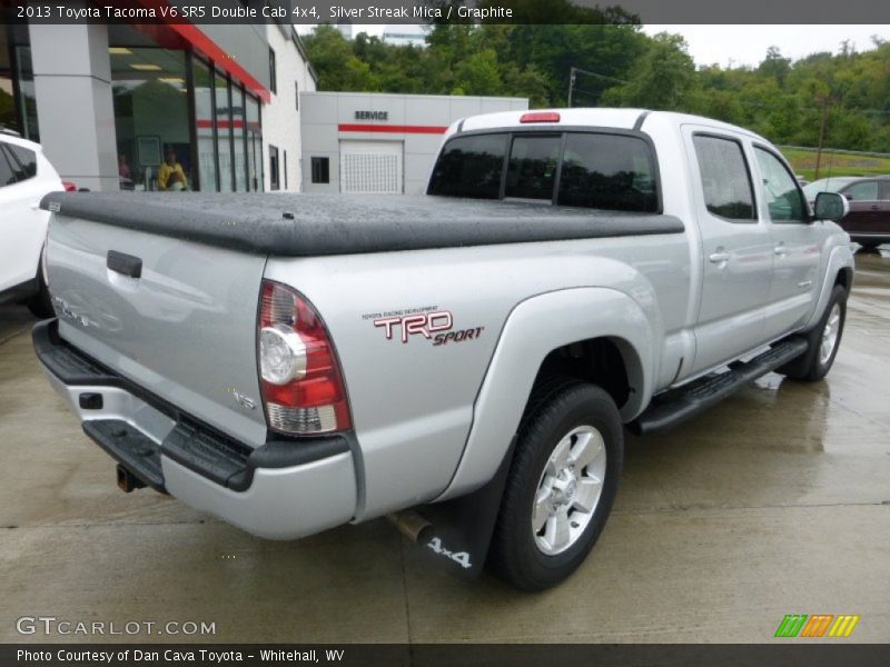 Silver Streak Mica / Graphite 2013 Toyota Tacoma V6 SR5 Double Cab 4x4