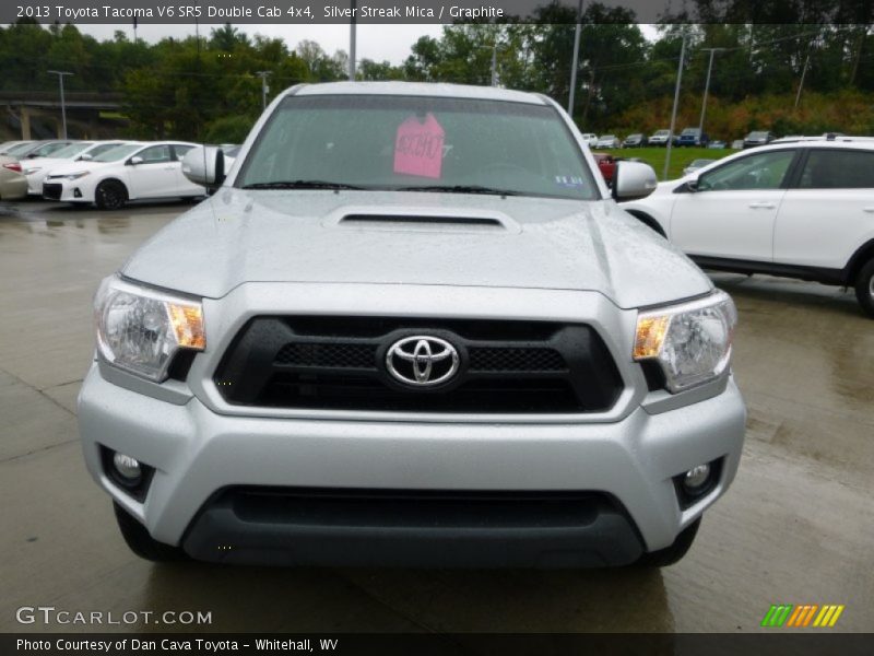 Silver Streak Mica / Graphite 2013 Toyota Tacoma V6 SR5 Double Cab 4x4