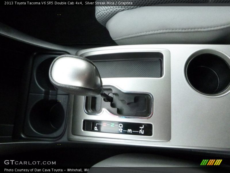 Silver Streak Mica / Graphite 2013 Toyota Tacoma V6 SR5 Double Cab 4x4