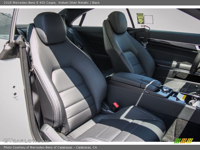 2016 E 400 Coupe Black Interior