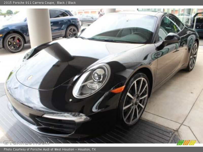 Black / Black 2015 Porsche 911 Carrera Coupe