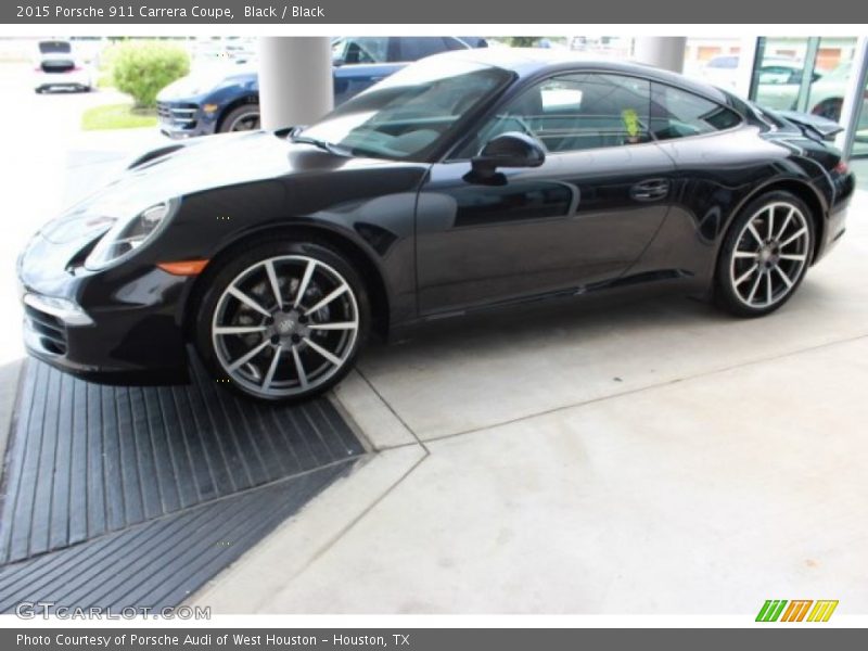 Black / Black 2015 Porsche 911 Carrera Coupe
