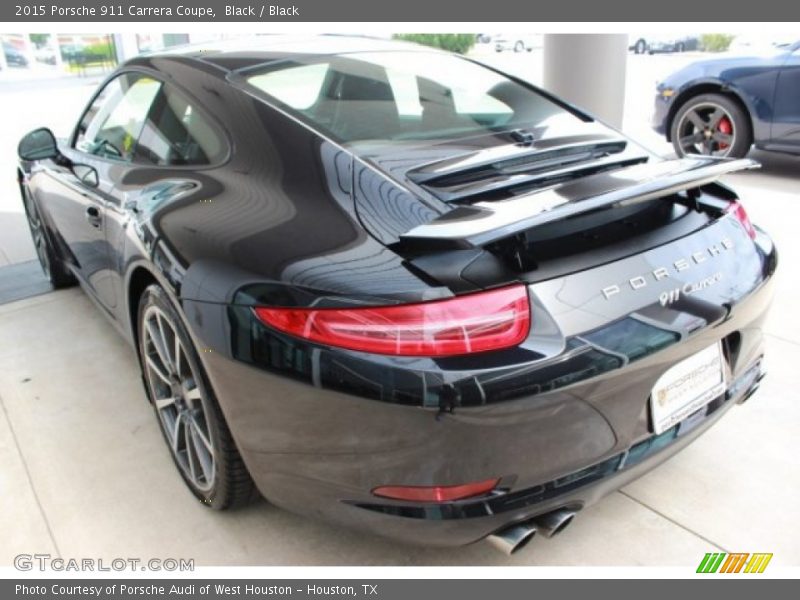 Black / Black 2015 Porsche 911 Carrera Coupe