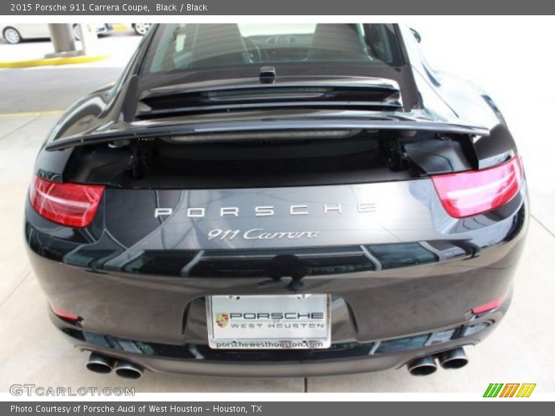 Black / Black 2015 Porsche 911 Carrera Coupe