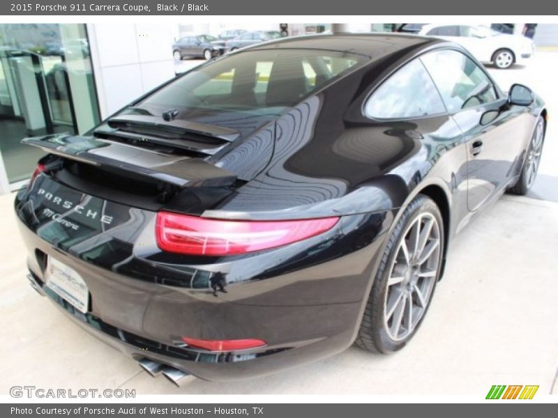 Black / Black 2015 Porsche 911 Carrera Coupe