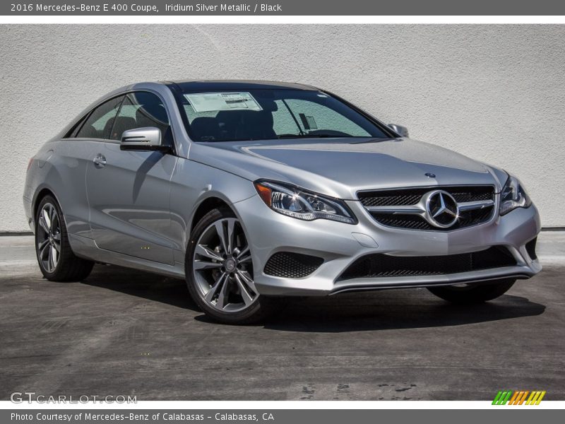 Front 3/4 View of 2016 E 400 Coupe