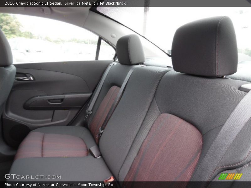 Rear Seat of 2016 Sonic LT Sedan