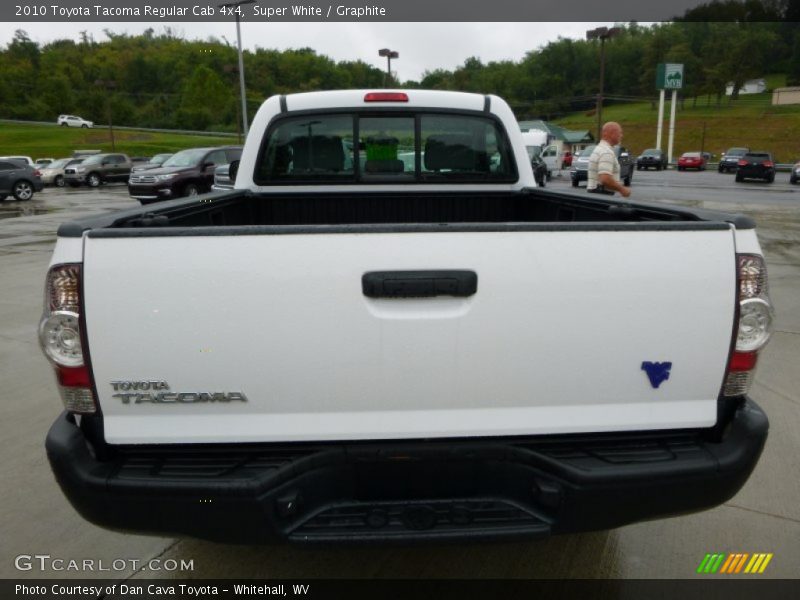 Super White / Graphite 2010 Toyota Tacoma Regular Cab 4x4