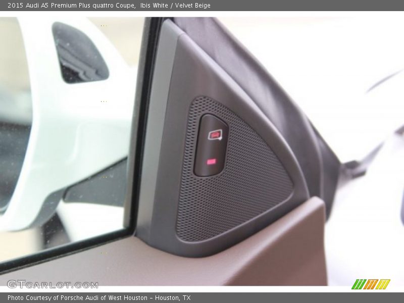 Ibis White / Velvet Beige 2015 Audi A5 Premium Plus quattro Coupe