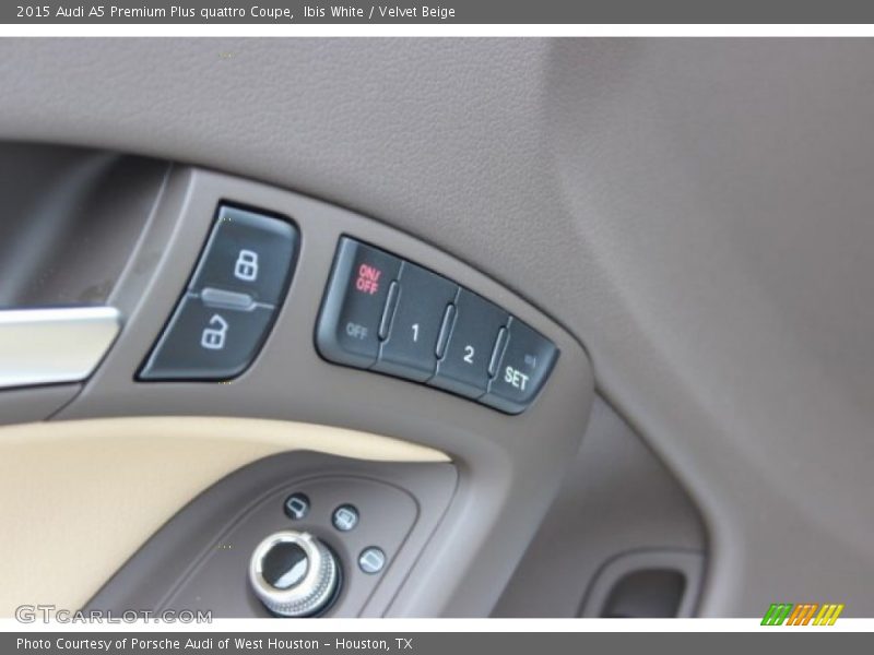 Ibis White / Velvet Beige 2015 Audi A5 Premium Plus quattro Coupe