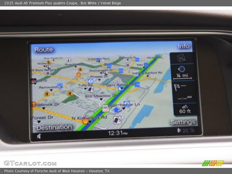 Ibis White / Velvet Beige 2015 Audi A5 Premium Plus quattro Coupe