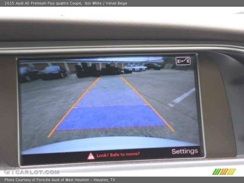 Ibis White / Velvet Beige 2015 Audi A5 Premium Plus quattro Coupe