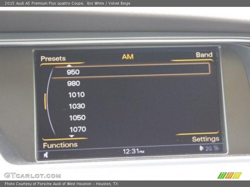 Ibis White / Velvet Beige 2015 Audi A5 Premium Plus quattro Coupe